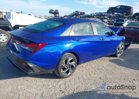 2025 Hyundai Elantra Sel Sport from USA, damaged, VIN KMHLM4DG3SU080403